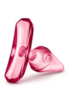 Blush Hard Candy Anal Plug - Pink - 331976-6